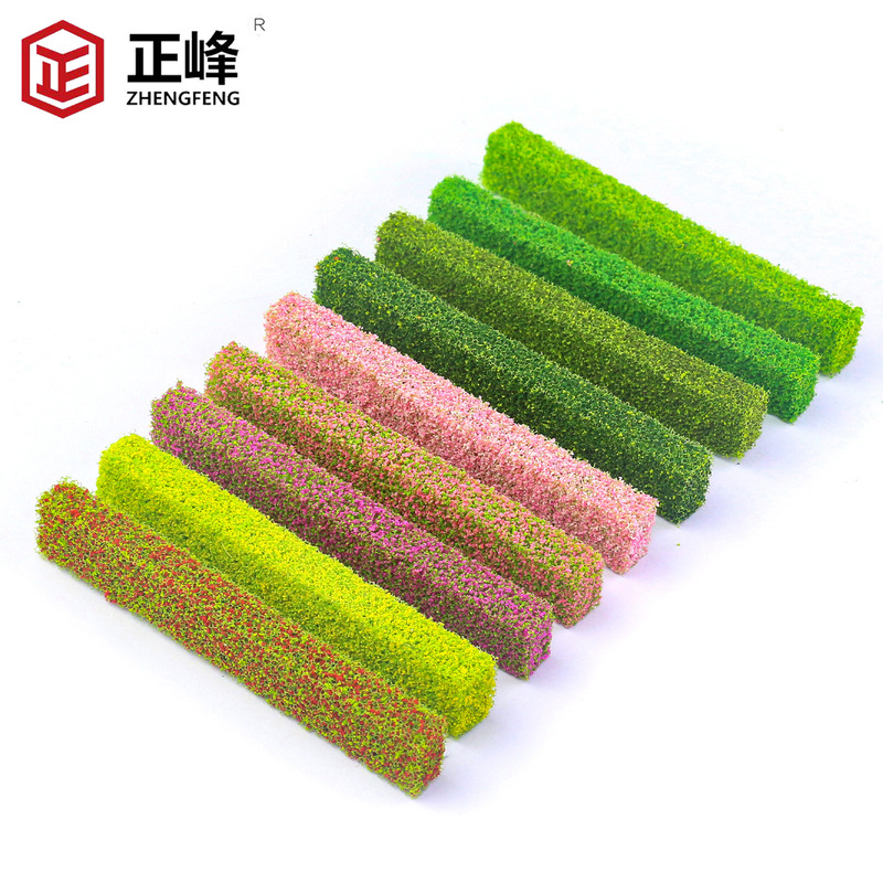 Greenery Shrub Strips Model Dollhouse Artificial Flower Bushes Flower Garden Micro Landscape Mini Green Hedge Grass Strips DIY Handmade Greenery Shrub Strips Model Dollhouse Artificial Flower Bushes Flower Garden Micro Landscape Mini Green Hedge Grass Strips DIY Handmade