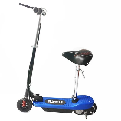 2-Wheel Mobility Electric Vehicle – Qatlanan elektrik skuterlər - blue-shock-absorption-model