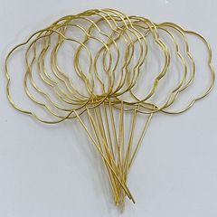 ニットレトロスタイルミニ漢服ゴールデンファン手作り diy 手持ち扇子古代スタイル金属合金アクセサリーフレーム