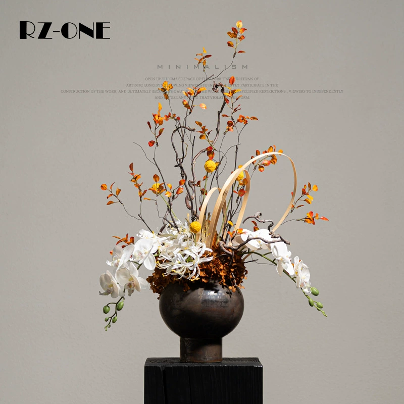 Май Цюй Май Цю Новый китайский стиль тихого ветра имитирует цветочное искусство вечной жизни