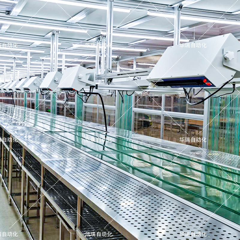 工場組立ライン作業台自動化生産ライン帯電防止組立ライン産業ワークショップ生産ライン|undefined