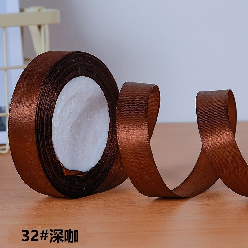 Fábrica al por mayor 2cm cinta hecha a mano cinta de poliéster caja de regalo cinta floral cinta para hornear cinta decorativa