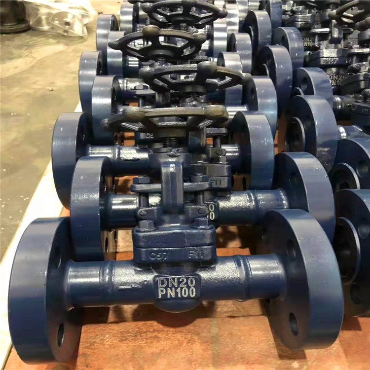 Z41H-100C DN40 锻钢法兰闸阀耐高温高压导热油蒸汽