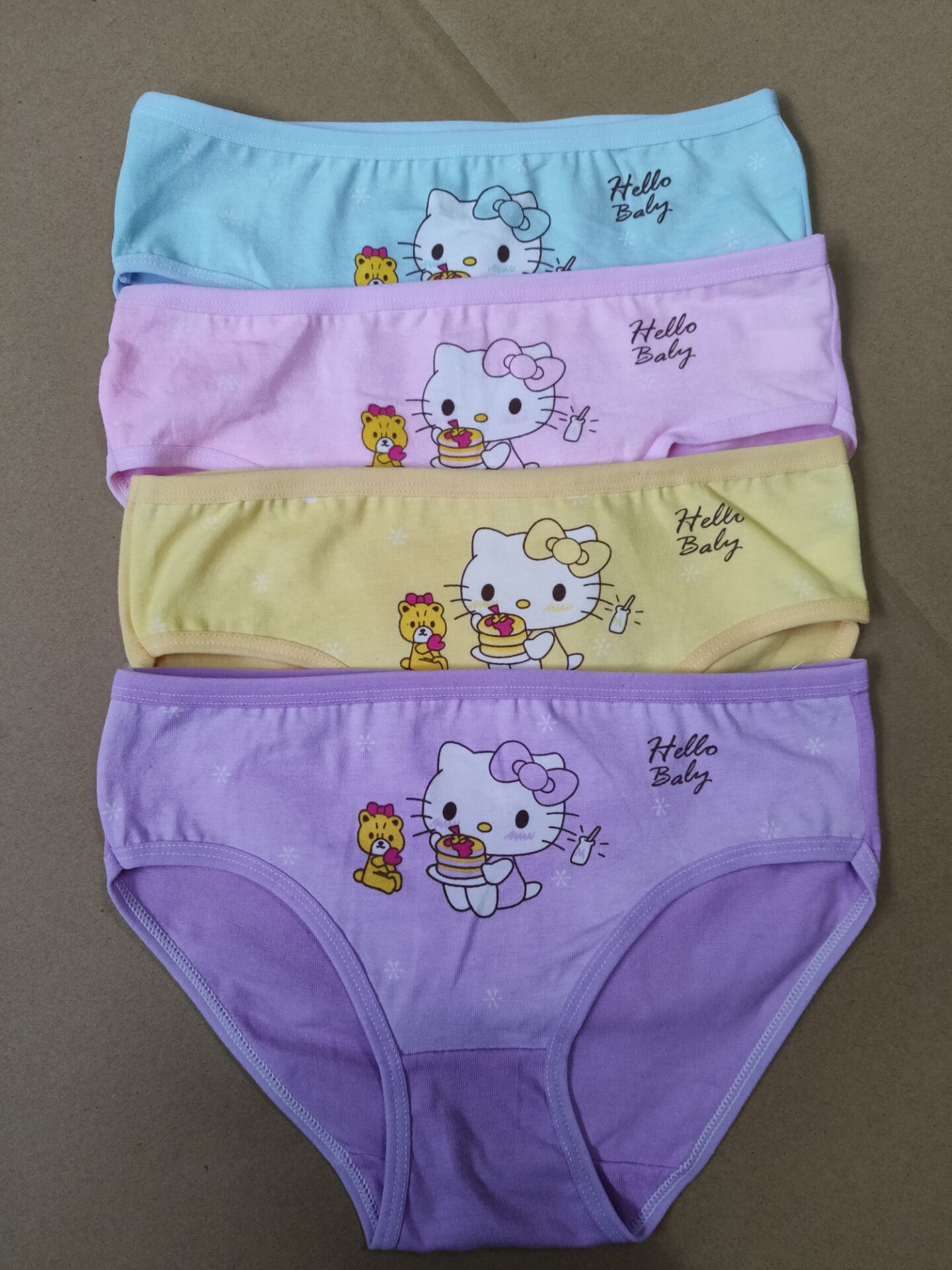 Little girl's cotton briefs, popular Kor...