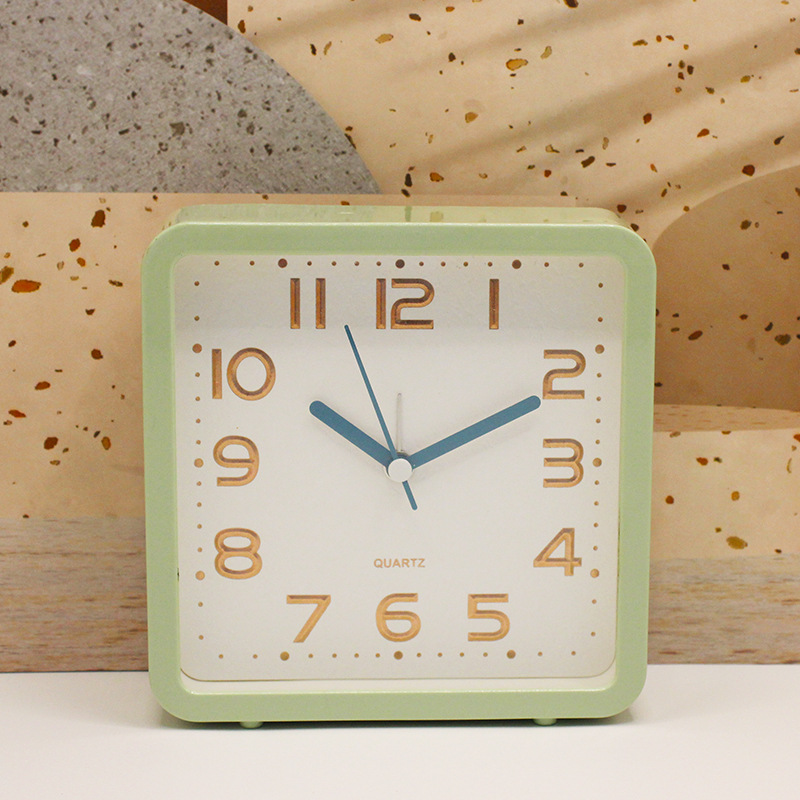Reloj Despertador Retro de Escritorio y Cabecera, Metal, para Estudiantes y Dormitorio image 7