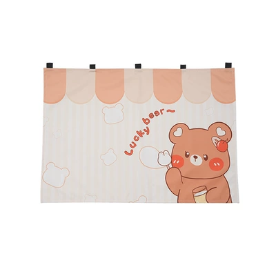 blocking privacy side window baby, Car curtains - cartoon-bubble-bear-curtain