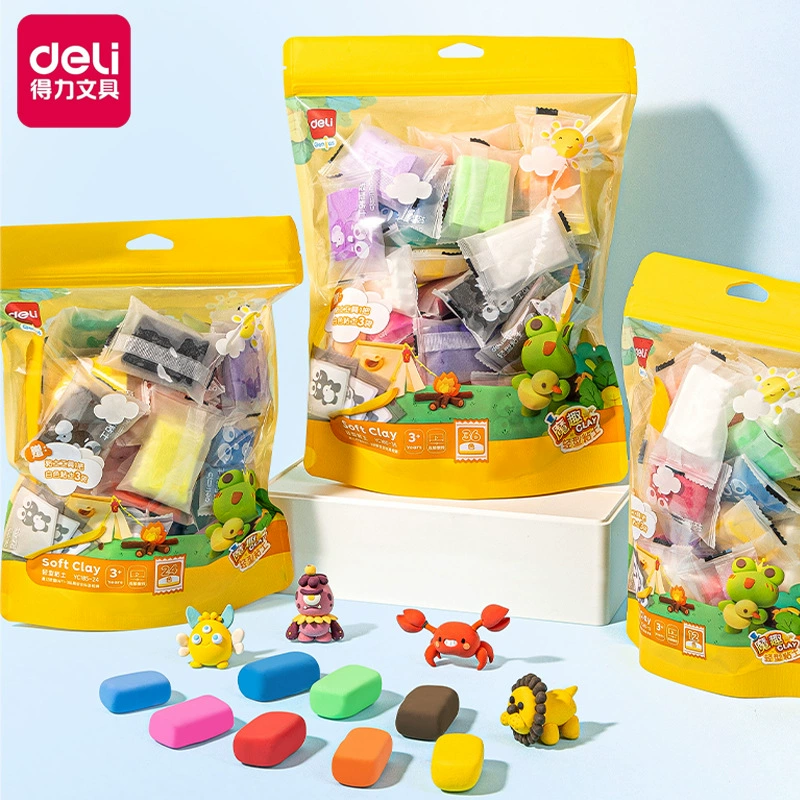 Гастроном легкая глина 12 видов цветов 24 цвета 36 цветов детский сад детский творческий ручной работы DIY игрушки оптом цветная глина