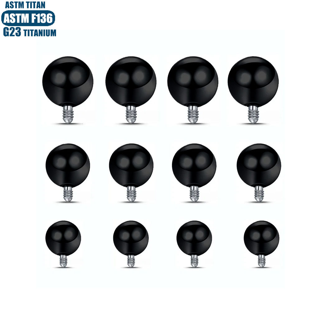 Pointed titanium steel lip stud product view