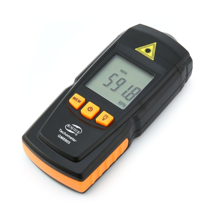标智GM8905激光转速表非接触式光电转速表发动机数字测速