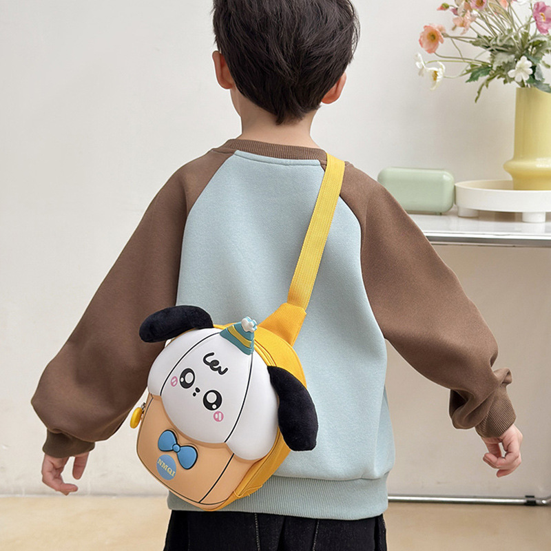 Bolsas de niños más calientes transfronterizas nuevas bolsas de pecho de dibujos animados para niños, bolsas de cambio al aire libre para niñas