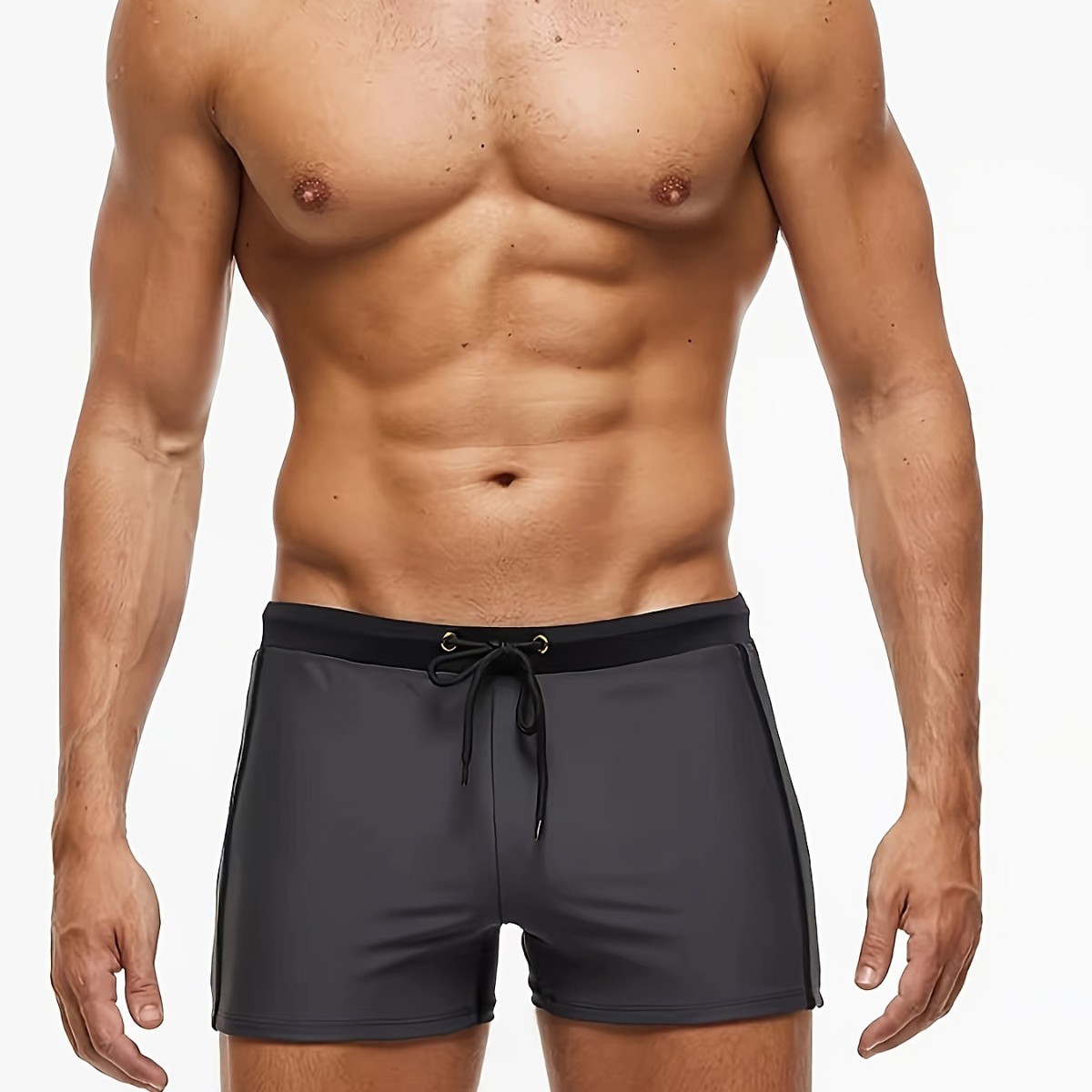Factory Direct Sales New Swimming Trunks for Men, Anti-Embarrassment Quick-Drying Men's Swimming Trunks, Popular Swimming Trunks, Men's Boxer Swimming Trunks