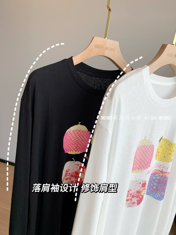 甜系防晒！夏日新宠宽松慵懒风水果防晒长袖T恤薄款防晒罩衫女夏|undefined