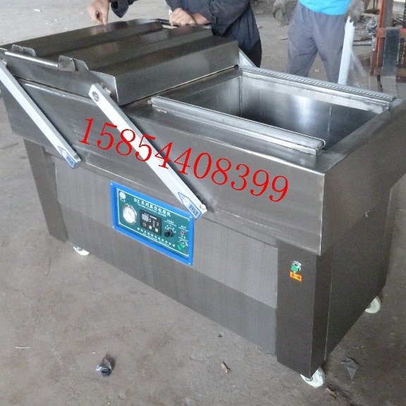 【现货供应】供应 高配置自动摆盖DZ-500双室真空包装机