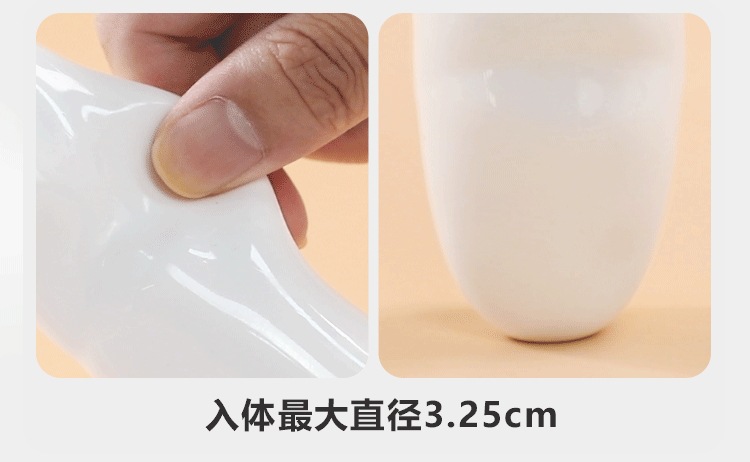 Mystery Joy Orgasmic Female Masturbation Device Automatic Rotating Bead Massager in Moonlight White — detail image 16
