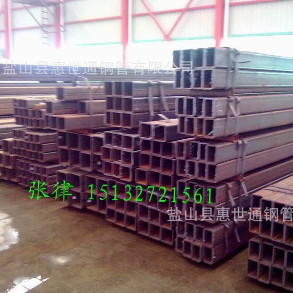 直角方矩管80*200*6 幕墙方管100*400矩形钢管价格 直角方管矩管