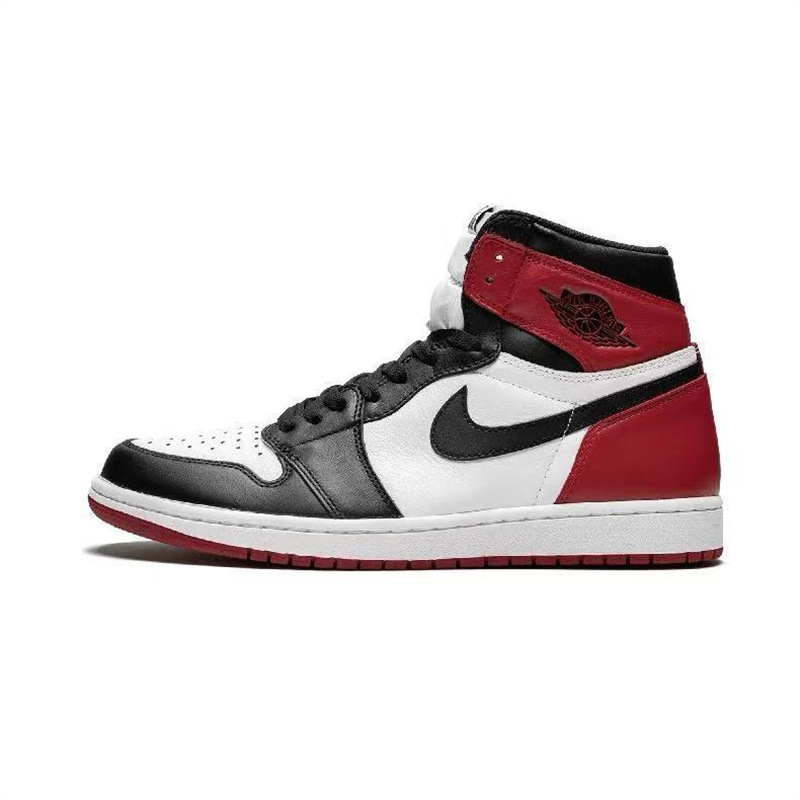 AJ1 ハイトップバスケットボールシューズカジュアルスニーカースポーツシューズ aj 男女兼用シューズ aj インバーカー煙灰パンダ黒と白の黒曜石|undefined