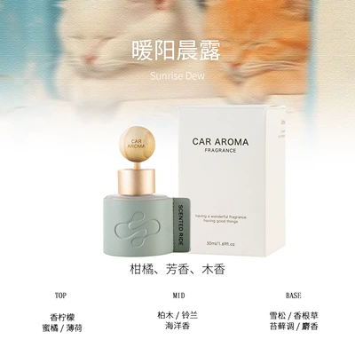 Car Perfume Aromatherapy – wholesale from manufacturer - warm-sun-and-morning-dew-fresh-floral-fragrance-50ml