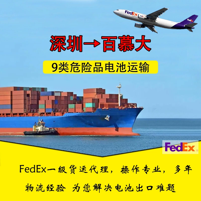 Электрический скутер чистый аккумулятор Шэньчжэнь на Бермудские острова FedEx Экспресс, включая налог двойной очистки до двери DDU специальная линия логистики