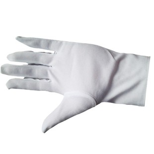 Labor protection supplies White top gloves four-piece work gloves edge labor protection gloves