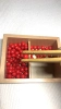 Wooden box, 100 pieces
