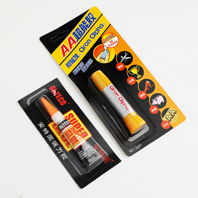 安特固強力膠手工粘快干膠珠寶飾品鑲嵌珍珠寶石透明膠水木材塑料