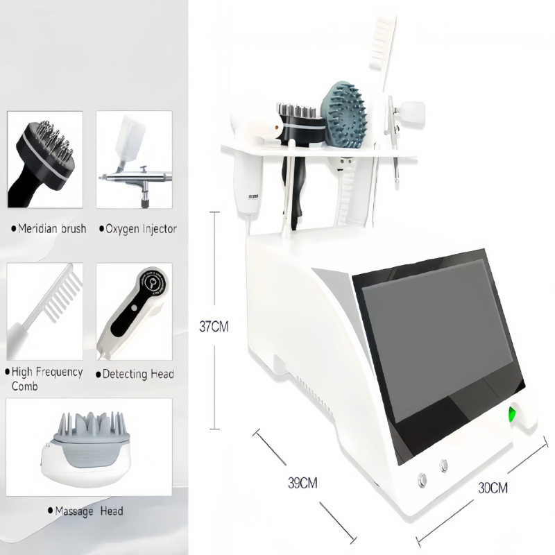 5-in-1 頭皮検査理学療法器具毛包髪高クリーニング理髪店ヘアテスト器具ケア総合器具|undefined