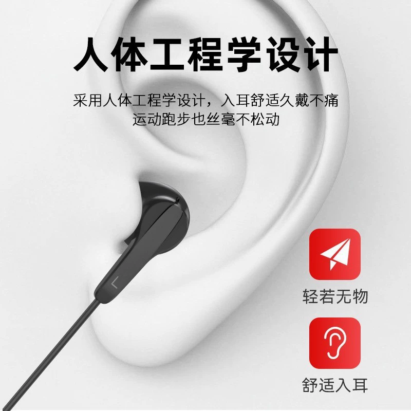 Совместимые наушники Apple, Huawei, для мобильного телефона, 3,5 мм, проводное управление