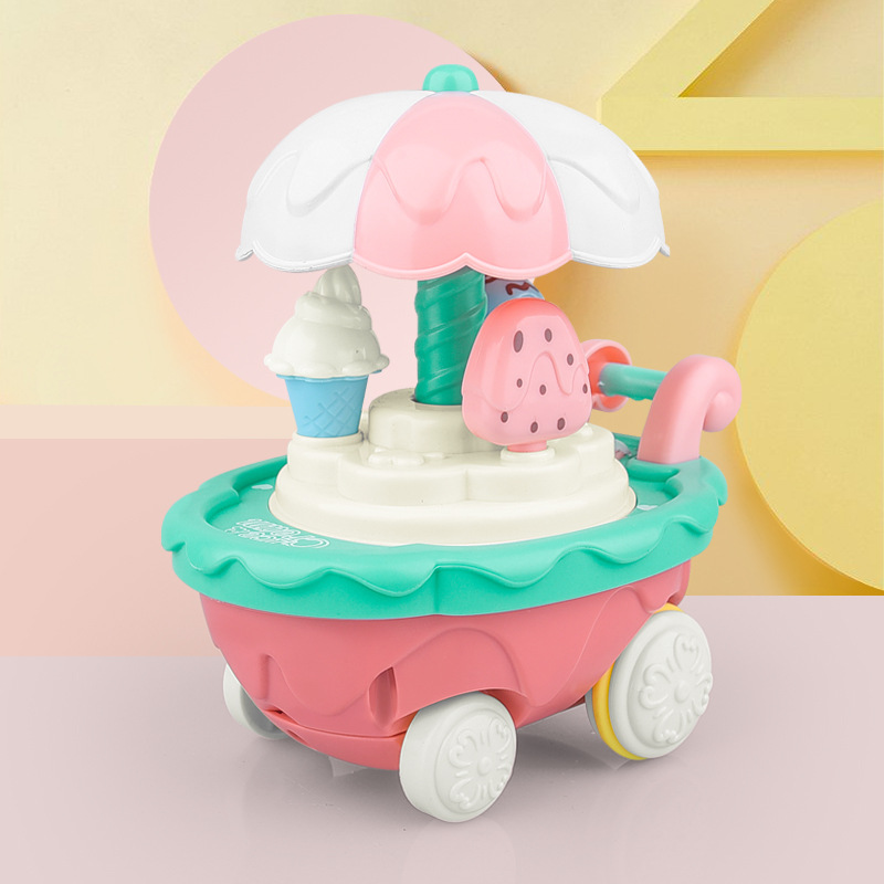 Transfronterizos de niños presionando helado DIY retroceso patinaje carro juguetes para niños juguetes para niños juguetes al por mayor