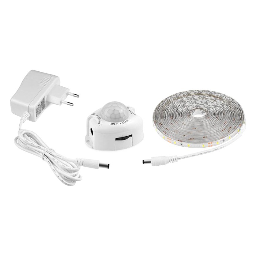 Lámpara de inducción junto a la cama con tira de luz de armario inferior a prueba de agua led, luz de control de luz inteligente del cuerpo humano, tira de luz infrarroja del cuerpo humano