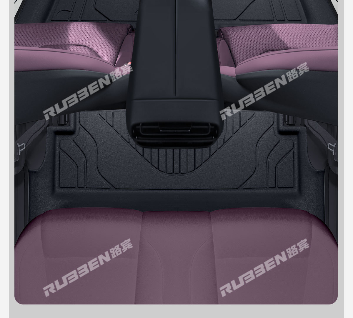Suitable for the 2026 New Xiaomi Su7 Original Car Color Tpe Floor Mats, Special Car-Specific Full Starry Double-Layer Floor Mats