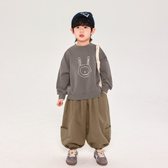 暢果童裝男童衛衣秋裝兒童春秋季寬鬆套頭衫中小童韓版長袖上衣