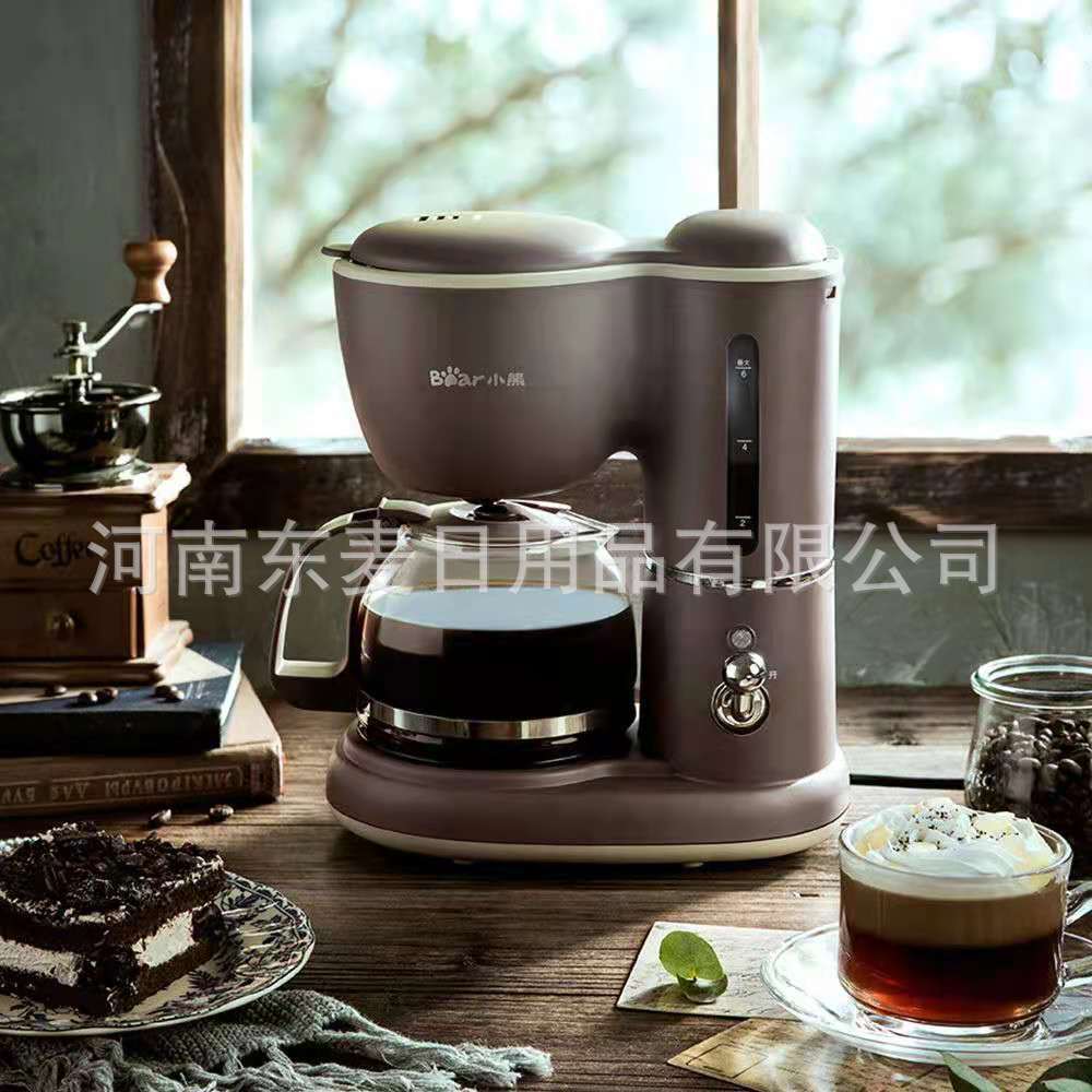 Oso oso máquina de café KFJ-A06Q1/K1 hogar americano 600ml goteo tetera