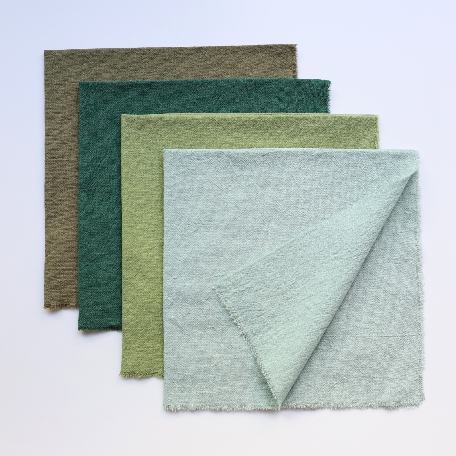 Tela de servillas de algodón bordado tela de fijación de tela de decoración de mesa de boda almohadilla de mesa simple servillas de té transfronterizas