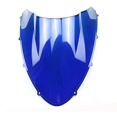 motorcycles, front windshield, windscreen, Motorcycle front windshield - blue
