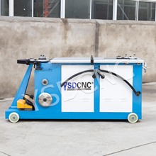 不锈钢螺旋风管加工设备圆管生产机全自动螺旋风管机生产厂家