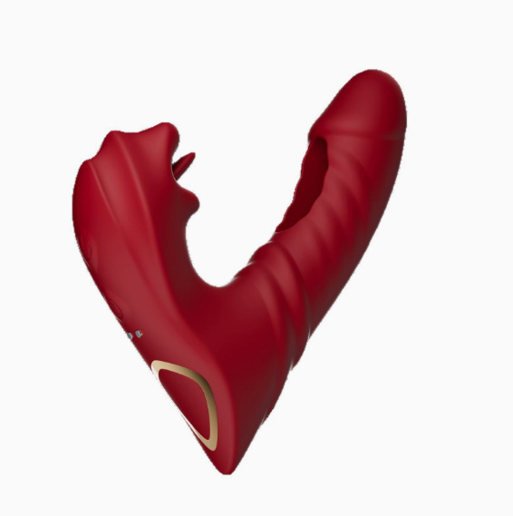 Vibración dinámica que activa el lamiendo de la lengua (versión AI) rojo 6975488696943
