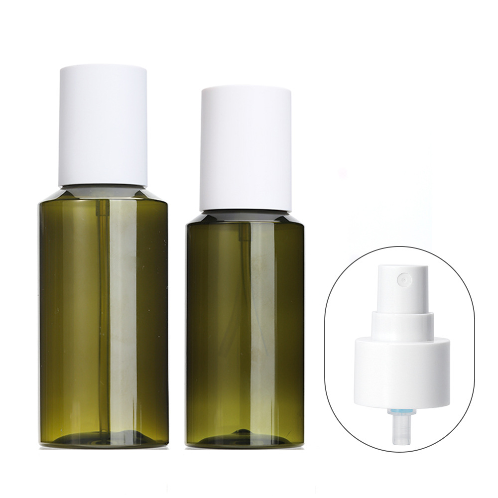 Botella Atomizadora y Dosificadora 150ml 100ml Plástico PET con Tapa Completa para Loción