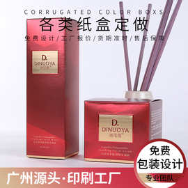 化妆品包装盒印刷彩妆护肤品彩盒定制卡纸盒香水精油产品盒子定做