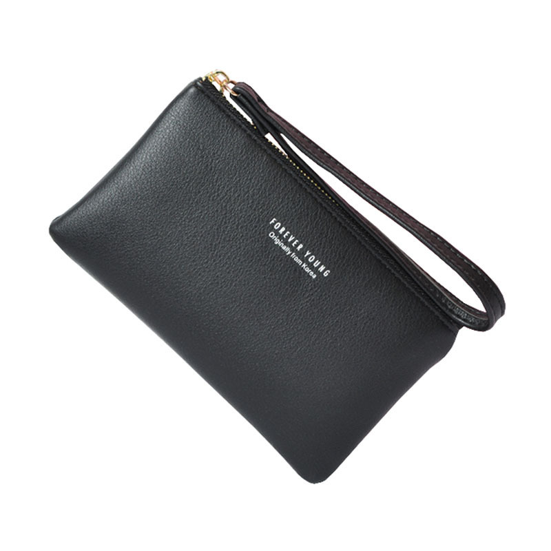 【Cross-Border Hot Item】Women's Long Wallet Clutch Bag with Zipper, Large Capacity Clutch Bag, New Fashion Coin Purse