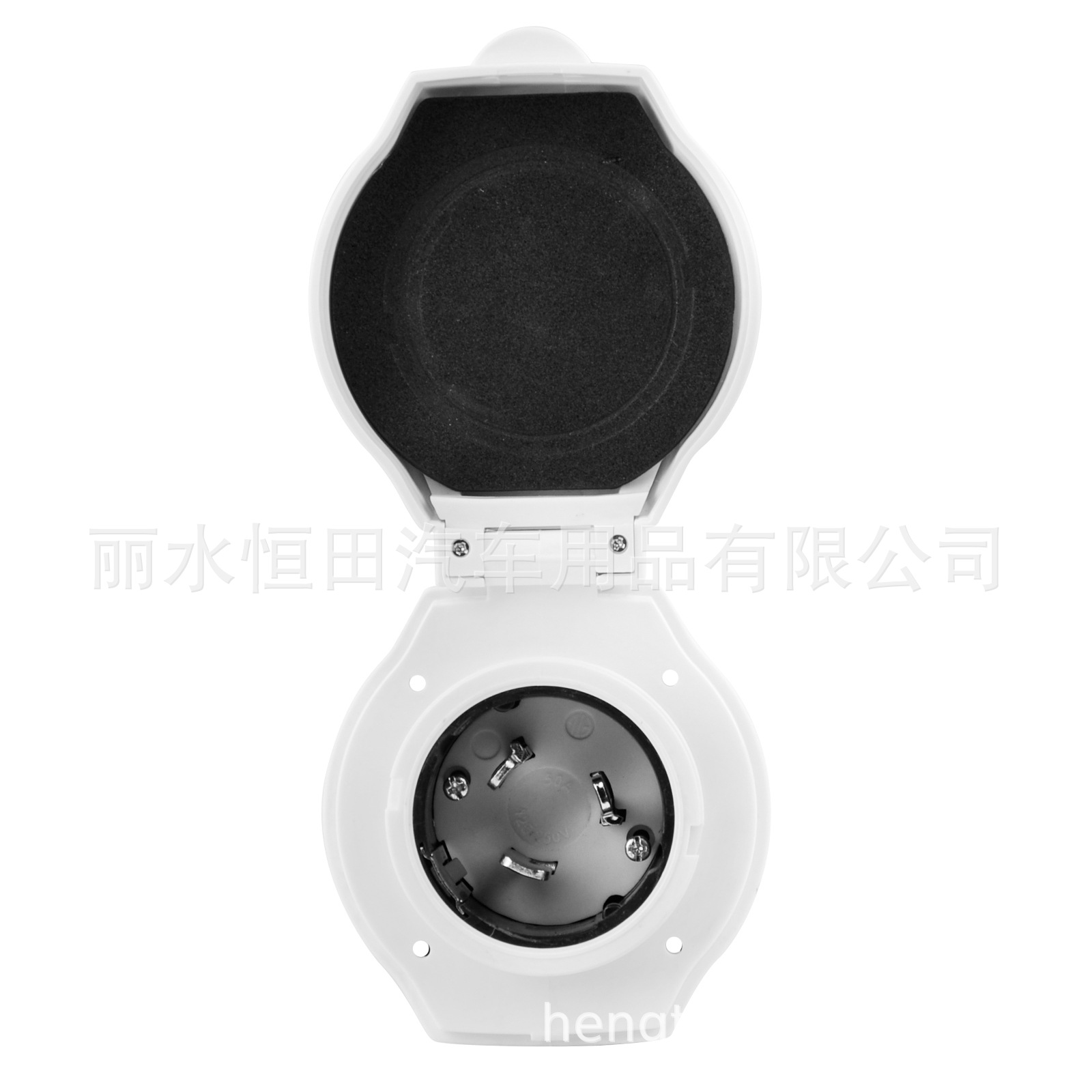 M 50A美式房车插座带指示灯 NEMA SS2-50P 125/250V 带防水盖 ETL