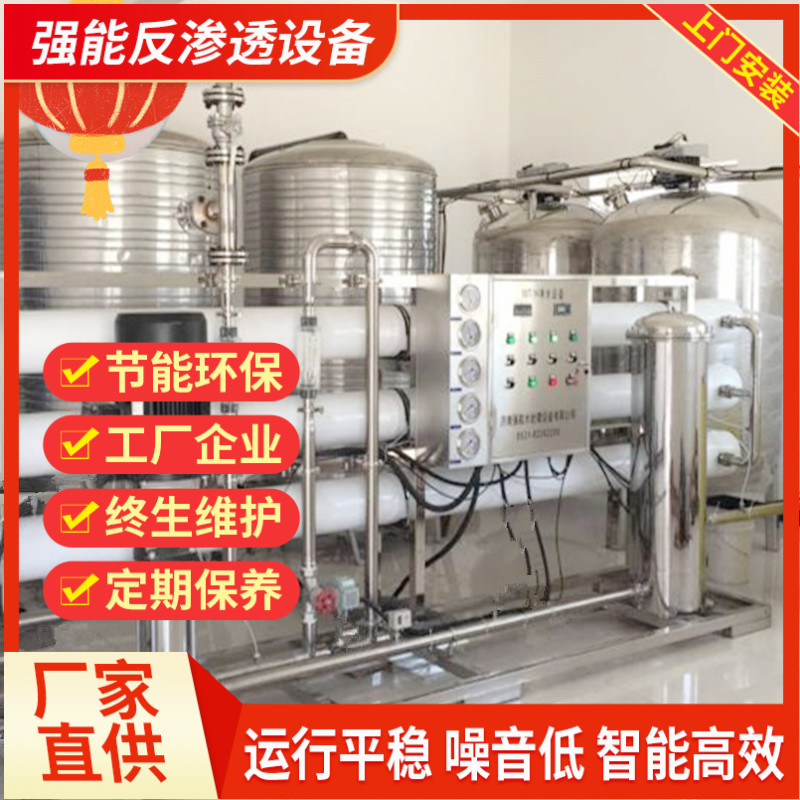 强能12吨反渗透设备 玻璃水净化设备生产线