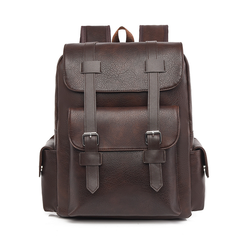 Mochila para hombre 2024 nueva moda europea y americana viaje mochila de computadora de gran capacidad para estudiantes de secundaria mochila escolar casual bolso para hombre