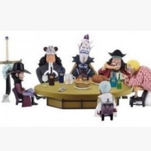 航海王 WCF 一番赏D赏 七武海 圆桌会议 鹰眼 大熊 公仔盒蛋手办