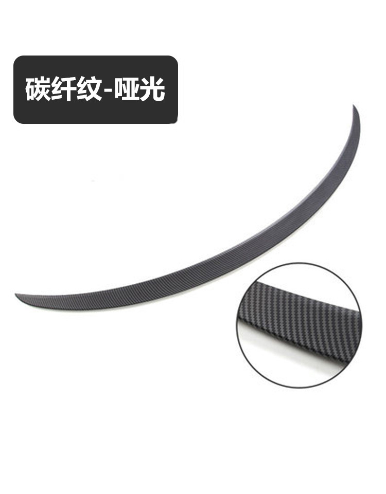 Suitable for Tesla Tesla model3/Y modified accessories blow molded ABS rear wing high-performance sports spoiler