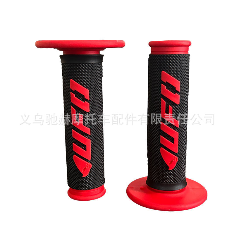 Directly from the Manufacturer: 3 Types of Motorcycle Modified Three-Color Uf0 Handlebar Grips, Universal Off-Road Vehicle Accessories