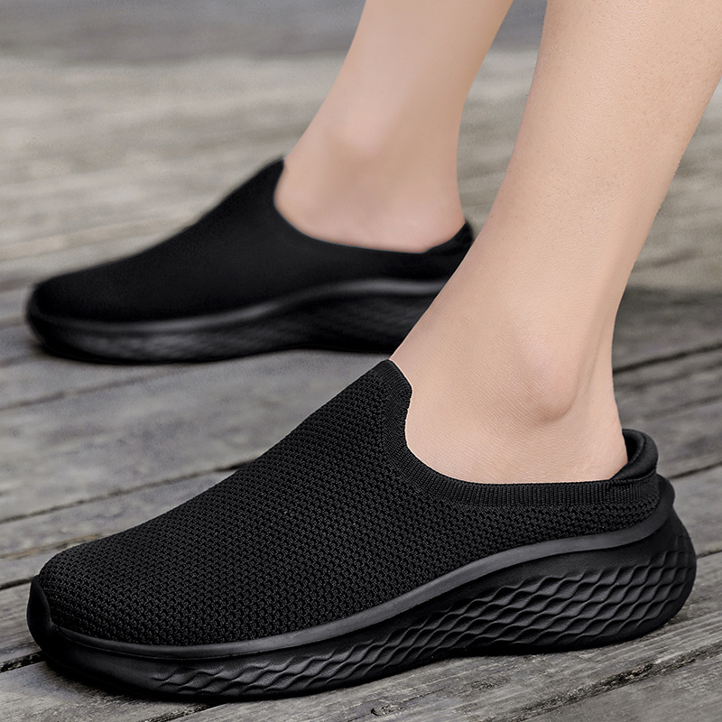 Foreign Trade Summer Breathable Closed-Toe Slippers For Men, Lightweight Men's Casual Shoes, Cross-Border_vogvips.com
