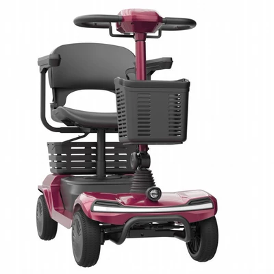 Qatlanan elektrik velosipedlər scooter for the elderly, non-tip-over