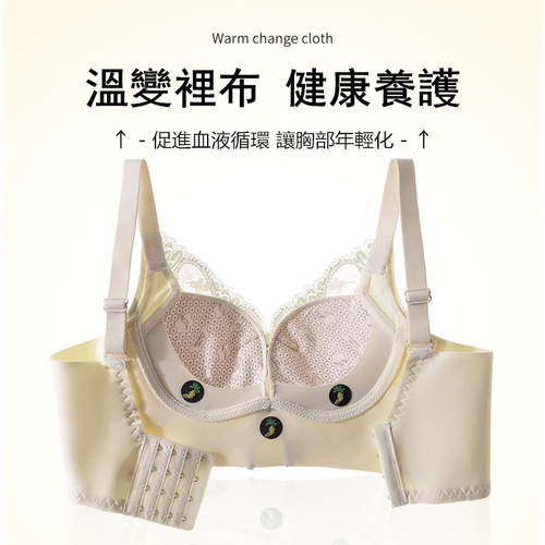 Beauty salon, national fashion, flourishing Japanese and Korean underwear, no steel ring, anti-sagging, secondary breasts, small breasts push-up bra