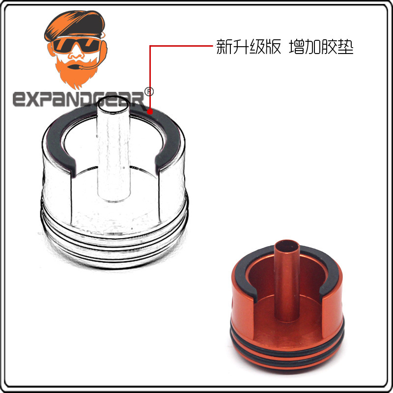 EG No.2 シリンダーヘッドアップグレードバージョン HK416M16A1 Sijun HK416 Jinming LDT 楽しいおもちゃモデル装飾|undefined