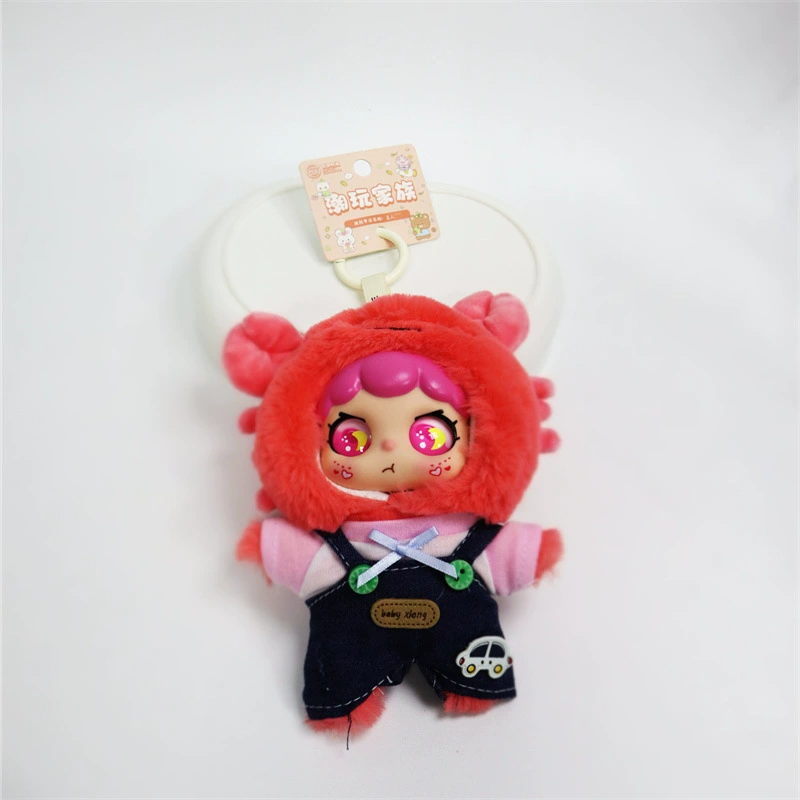 Cute plastic face plastic, doll, plush creative pendant, toy
